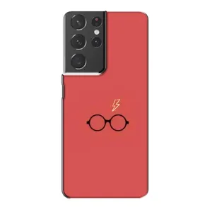 Чохли з Гаррі Поттером для Samsung Galaxy S21 Plus (AlphaPrint) (шрам та окуляри)