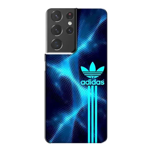 Чехол с принтом «Синий Адидас» для Samsung Galaxy S21 Plus