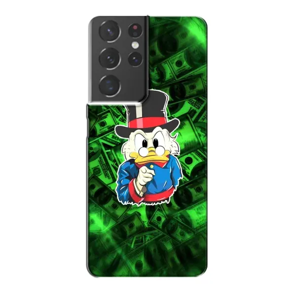 Чехол с принтом «Скрудж МакДак» для Samsung Galaxy S21 Plus