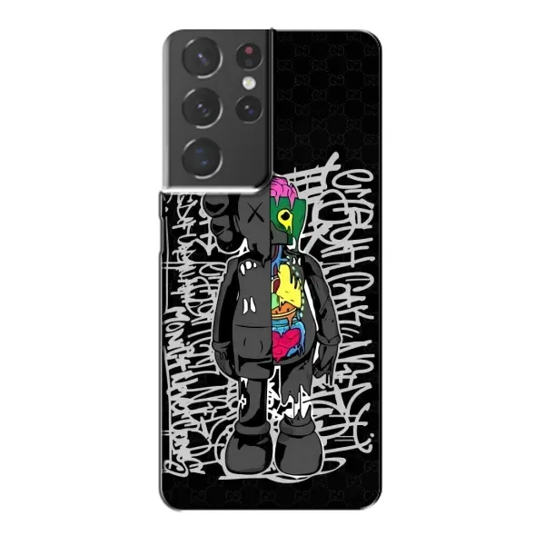 Чехол с принтом «Стиль Bearbrick» для Samsung Galaxy S21 Plus