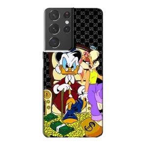 Чехли для Samsung Galaxy S21 Plus - Скрудж МакДак Louis Vuitton (PREMIUMPrint) (Стильна Утка)
