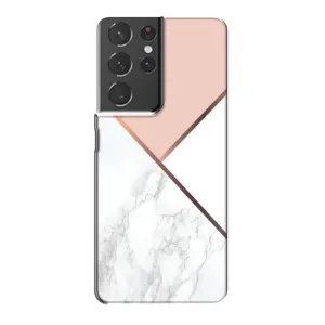 Мраморний чехол на Samsung Galaxy S21 Plus (VPrint) (Тройний мрамор)