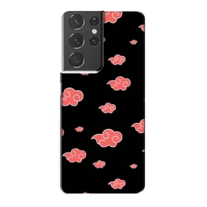 Чохли Персонажі Аніме Наруто для Samsung Galaxy S21 Plus (AlphaPrint) (Хмарки Аніме)