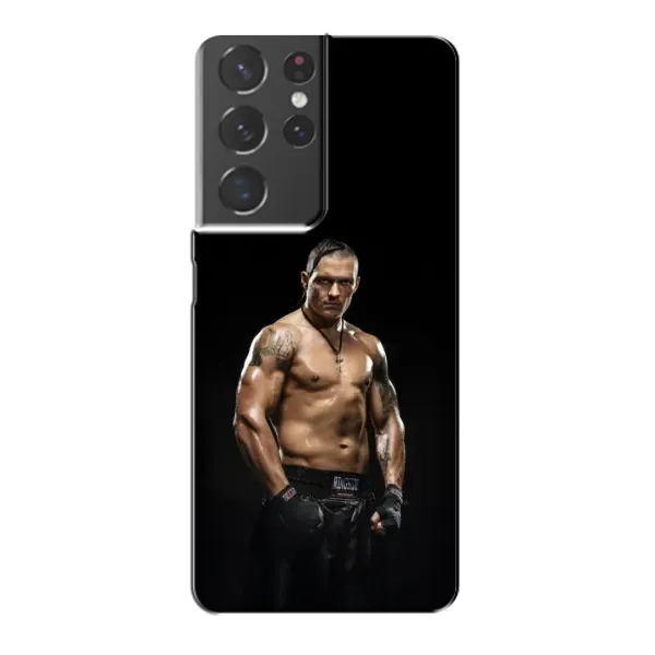 Чехол с принтом «Чемпион Александр Усик» для Samsung Galaxy S21 Plus