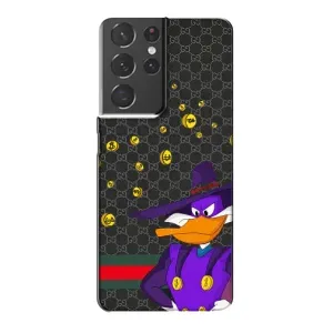 Бренднові Чохли для Samsung Galaxy S21 Plus - (PREMIUMPrint) (Утка Гуччі)