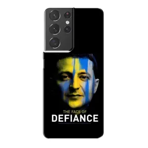 Чохол для Samsung Galaxy S21 Plus (AlphaPrint - с принтом Зеленського) (В. Зеленский)