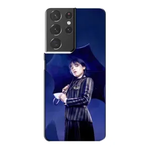 Силіконовий чохол з картинкою для Samsung Galaxy S21 Plus (Венсдей)