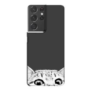 Чохол на Самсунг Галаксі S21 Plus з Котиками (VPrint) (Виглядає котик)