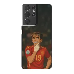 Чохол з футболістом Ламін Ямаль Samsung Galaxy S21 Plus (Ямаль аніме)