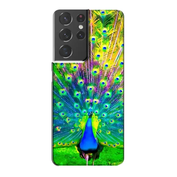 Чехол с принтом «Яркий Павлин» для Samsung Galaxy S21 Plus