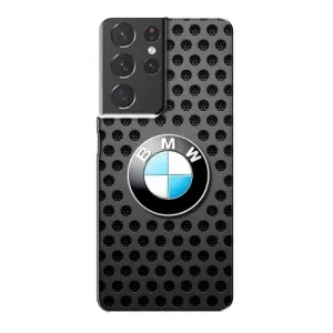 Чохол для Самсунг Галаксі S21 Plus - з принтом БМВ (AlphaPrint) (Знак БМВ)