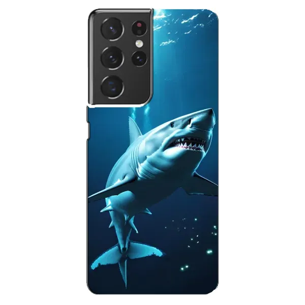 Чохол з принтом «Акула під водою» для Samsung Galaxy S21 ultra