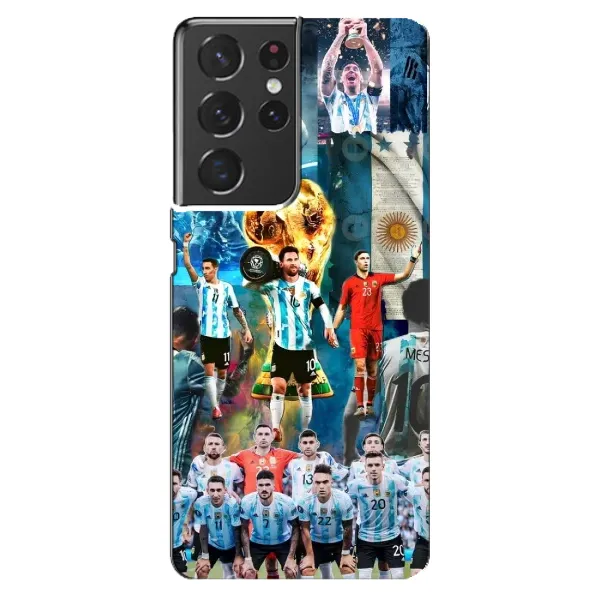 Чехол с принтом «Аргентина Месси» для Samsung Galaxy S21 ultra
