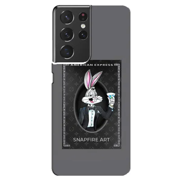 Чехол с принтом «Бакс Бани LV» для Samsung Galaxy S21 ultra