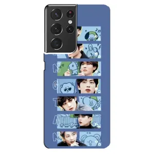Чохол з принтом «Bangtan» для Samsung Galaxy S21 ultra