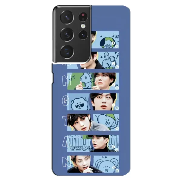 Чехол с принтом «Bangtan» для Samsung Galaxy S21 ultra Чехол с принтом «Bangtan» для Samsung Galaxy S21 ultra