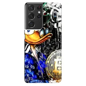 Чехлы для Самсунг S21 Ультра - Scrooge MagDag (PREMIUMPrint) (Биткойн Скрудж)