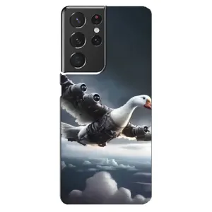 Чохол з мемом Тралалело тралала на Samsung Galaxy S21 ultra (Бомбардіні гусіні)