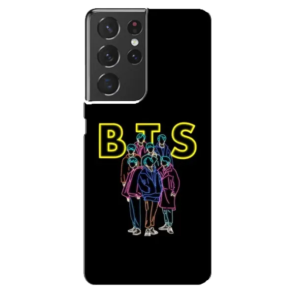 Чехол с принтом «BTS стайл» для Samsung Galaxy S21 ultra Чехол с принтом «BTS стайл» для Samsung Galaxy S21 ultra