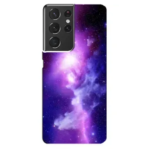 Космические Чехлы для Самсунг S21 Ультра (VPrint) (Галактика)