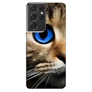 Чохли з Котиками для Samsung Galaxy S21 ultra (VPrint) (Око кота)