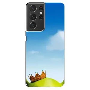 Чехол с мультфильмом Шрек на Samsung Galaxy S21 ultra (Голова Шрека)