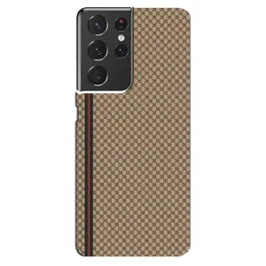 Чохли GUCCI для Самсунг Ґелексі S21 ультра (AlphaPrint) (Гуччі полоса)