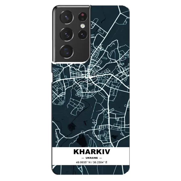 Чехол с принтом «Харьков» для Samsung Galaxy S21 ultra