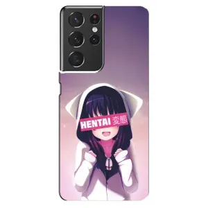 Чехол с принтом «Hentai chan» для Samsung Galaxy S21 ultra