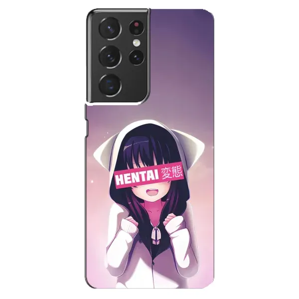 Чехол с принтом «Hentai chan» для Samsung Galaxy S21 ultra