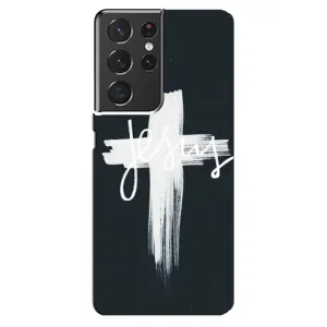 Християнські Чохли для Samsung Galaxy S21 ultra (AlphaPrint) (Ісус)