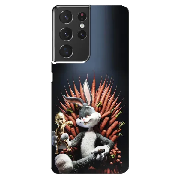 Чехол с принтом «Король Кролик» для Samsung Galaxy S21 ultra