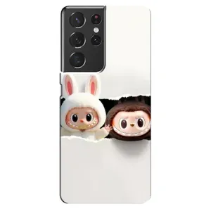 Чехол с Лабубу на Samsung Galaxy S21 ultra (Лабубу)