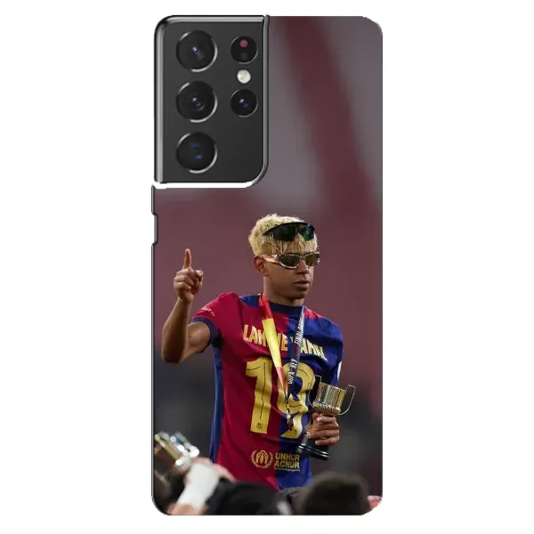 Чехол с принтом «Lamine Yamal» для Samsung Galaxy S21 ultra