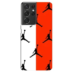 Чохли для Samsung Galaxy S21 ultra - з картинкою JORDAN (AlphaPrint) (Лого Джордан)