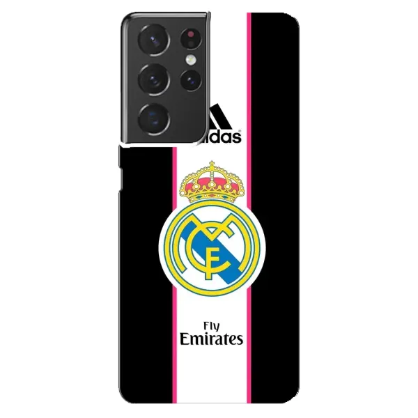 Чехол с принтом «Лого Real Madrid» для Samsung Galaxy S21 ultra
