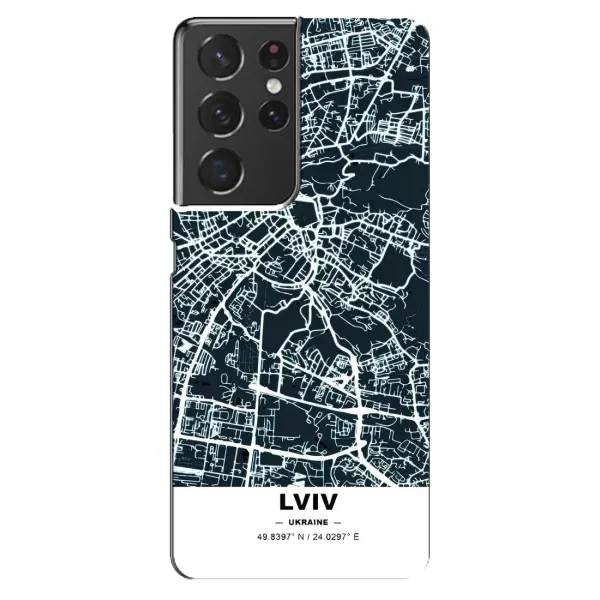 Чехол с принтом «Львов» для Samsung Galaxy S21 ultra