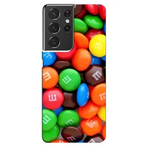 Чохол з принтом «MM's» для Samsung Galaxy S21 ultra