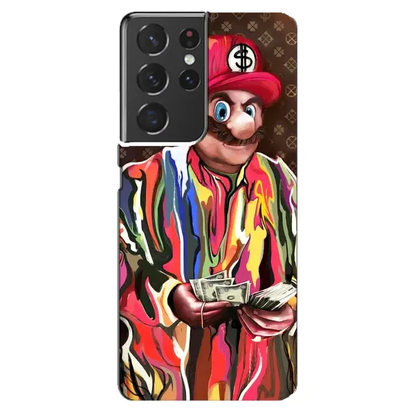 Чехол с принтом «Mario LV» для Samsung Galaxy S21 ultra