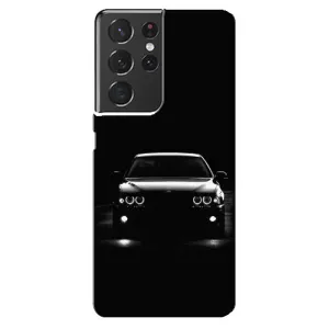 Чохол для Самсунг Ґелексі S21 ультра - з принтом БМВ (AlphaPrint) (Машина BMW)