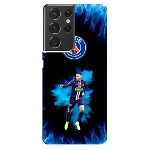 Чехлы Килиан Мбаппе для Samsung Galaxy S21 ultra (Мбаппе в огне)