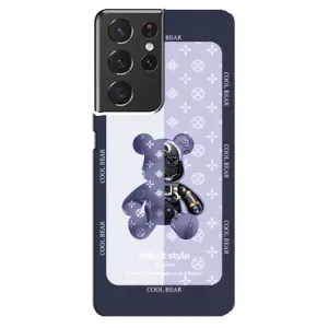 Круті Чохли Луі Віттон для Samsung Galaxy S21 ultra (AlphaPrint) (Медведик LV)
