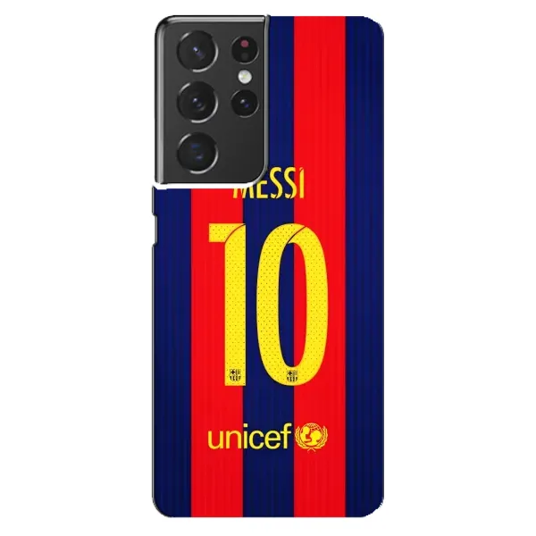 Чехол с принтом «Messi Barca 10» для Samsung Galaxy S21 ultra