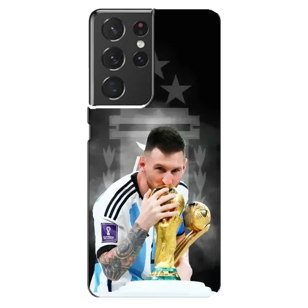 Чехол с принтом «Месси Чемпион» для Samsung Galaxy S21 ultra Чехол с принтом «Месси Чемпион» для Samsung Galaxy S21 ultra
