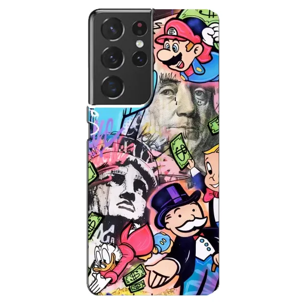 Чехол с принтом «Monopoly man» для Samsung Galaxy S21 ultra
