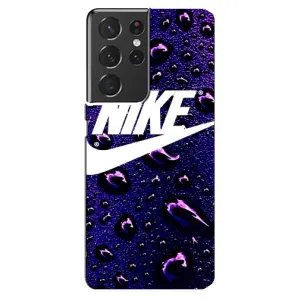 Чохол для Samsung Galaxy S21 ultra - з принтом Найк (AlphaPrint) (Найк принт)
