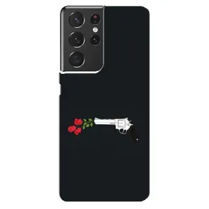 Чехлы (ART) Цветы на Samsung Galaxy S21 ultra (VPrint) (Неожиданные цветы)