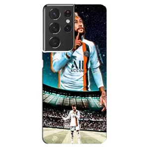 Чехол Неймар для Samsung Galaxy S21 ultra (AlphaPrint) (Неймар ПСЖ)