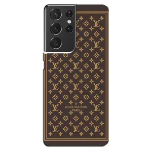 Чохли Луі Вітон для Samsung Galaxy S21 ultra (AlphaPrint - LOUIS VUITTON) (шпалери LV)