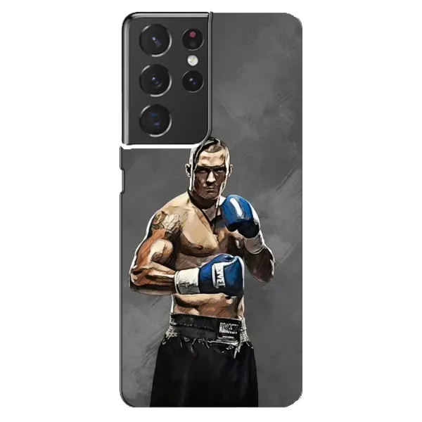 Чохол з принтом «Олександр Усик» для Samsung Galaxy S21 ultra